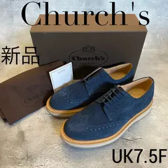【良品】チャーチ ディプロマット メダリオン 内羽根 黒 55F 3都市 英国製 000000000094-02.jpg