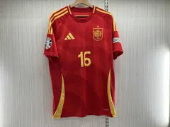 ※購入する方のみイイね　サッカー　スペイン　ユニホーム　ロドリ　オーセンティック adidas スペイン代表 2024 ユニフォーム ホーム 半袖