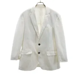 HUGO BOSS ヒューゴボス テーラードジャケット 46 白 メンズ 古着