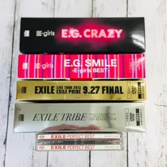 EXILE LIVE DVD ・　E-girls CD・DVD　まとめ売り