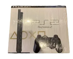 PlayStation 2 チャコール・ブラック (SCPH-77000CB) 【メーカー生産終了】(中古品)