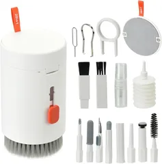 世田谷良品 電子機器用クリーニングセット セルフメンテナンス 多機能 コンパクト 20in1 スマホ イヤホン PCのサムネイル