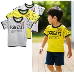 在庫限り 新品 キッズ 半袖Tシャツ 100cm 110cm 130cm 子供 男の子