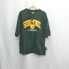◇ Θ Sequence シークエンス 刺繍入り 長袖 刺繍Tシャツ サイズXL ブラック系 メンズ E  【1505130012286】のサムネイル