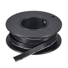 新品 uxcell 28AWGシリコンリボンケーブル 4ピン 28ゲージ フラットケーブル 柔軟なシリコーンワイヤー 1.5 M 錫メッキ銅撚り線 ブラックのサムネイル