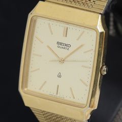 Ⴤ1142ꕤ希少 SEIKO クロノス 腕時計 ヴィンテージ ゴールド 3針 