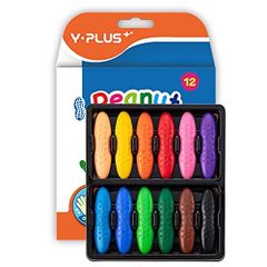 【正規品（新品）】ピーナッツクレヨン 12色 YPLUS