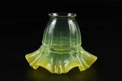 緑の電笠：当時もの 昭和レトロ!! グリーンで整えた大変珍しいノリタケの電笠 DC4877 – 古