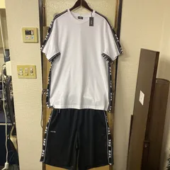 【新品】DIESEL ビッグサイズ サイドロゴテープ 上下セット XLサイズ