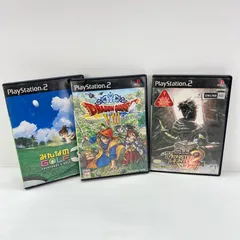 【PS2】モンスターハンター2(ドス) /ドラゴンクエスト8 空と海と大地と呪われし姫君/みんなのゴルフ3