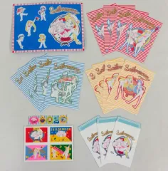 【中古】紙製品(キャラクター) 集合 なかよしふろく 復刻版セーラーレターセット 「美少女戦士セーラームーン」 ファンクラブ Pretty Guardians 継続特典