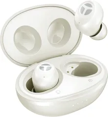 【数量限定】IPX7防水 ゲーミングイヤホン ワイヤレス 低遅延 重低音 イヤホン マイク付きイヤホン 急速充電 12mmドライバーを搭載 bluetoothイヤホン PSE/技適認証済 ワイヤレスイヤホン (白) Tranya