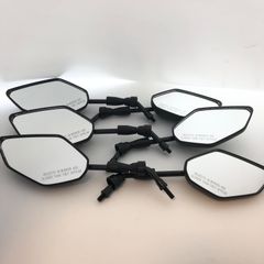 送料無料　新品未使用保管品　早い者勝ち　3台分セット　バイク　ミラー左右セット サイドミラー　汎用　8ミリ　M8 正ネジ　ズーマー　トゥデイ等　LR