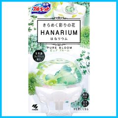【人気商品】ピュアブルームの香り 本体 トイレタンク芳香洗浄剤 はなリウム 70ml きらめく彩りの花 液体ブルーレットおくだけ