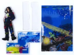 【中古】アクリルスタンド・アクリルパネル 場地圭介 ストリートアートモチーフ ジオラマアクリルスタンド 「東京リベンジャーズ×文房具カフェ」
