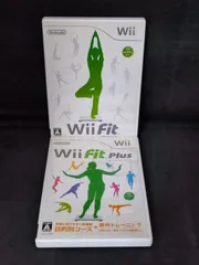 3463　Wiiソフト　Wii Fit＆Wii Fit Plus（ともにソフトのみ）2本セット　【中古】