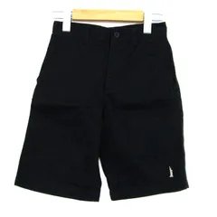 イーストボーイ ショートパンツ ボトムス ワンポイントロゴ キッズ 男の子用 130サイズ ネイビー EASTBOY 【中古】