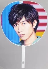 【中古】うちわ(男性) 阿部亮平 ジャンボうちわ 「Snow Man LIVE 2019 ～ 雪 Man in the Show ～」