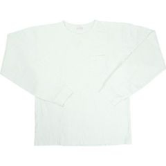 Size【40】 At Last ＆ Co アットラスト/BUTCHER PRODUCTS ブッチャープロダクツ POCKET TEE L-S WHITE ロンT 白 【中古品-良い】 20822068