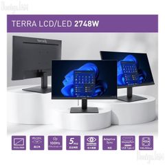 [DJ24000093] TERRA 27インチIPS FHD 100Hzモニター HDMI/DP/USB Type-C搭載 (未開封)