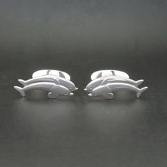 ジョージジェンセン カフス イルカ カフリンクス SV925 129 シルバー