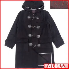 日本製 TAKEO KIKUCHI タケオキクチ ダッフルコート M ロング ウール 古着 メンズ 黒 ブラック ダッフルコートサイズM一覧←SEULB屋着古← HS68