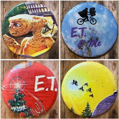 ET (E.T.) movie, foreign film, Steven Spielberg, pin badge, vintage, antique, 50s-60s, 70s, 80s, 90s, 00s, accessories, used clothing, sourcing, rock, biker, American casual, street p10/