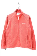 Used Womens 90s Columbia Pink Fleece Jacket Size S 古着