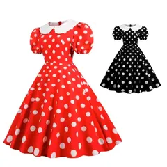 新品 【Sai彩】 ミニー 大人 女性 ワンピース ドレス 【アンティーク】コスチューム 女性 コスプレ 仮装 ハロウィン クリスマス 衣装 インスタ映え
