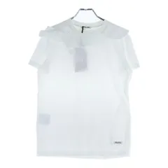 MIU MIU ホワイト Tシャツ リボン付き　週末限定セール ◇MiuMiu 23AW 最新作◇リボン付き コットン Tシャツ /White