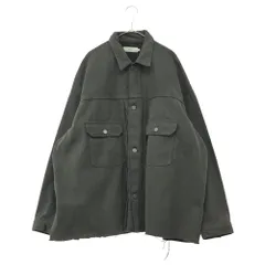 Graphpaper (グラフペーパー) カットオフデザイン デニム ジャケット グレー GM203‐30095Bのサムネイル