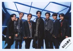 【中古】生写真(ジャニーズ) なにわ男子/集合(7人)/横型・膝上/アルバム「POPMALL」MV＆ジャケ写オフショット/公式生写真