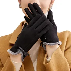 【売切注意！お急ぎ下さい】暖かいグローブ 秋冬 スマホ対応 裏起毛 防寒手袋 女性用 防風 手袋 タッチパネル対応 柔らかい レディース 通勤 自転車 [Yosang] アウトドア 旅行