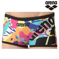 arena  アリーナ  AS5SWM23M　BK04　メンズ　タフスーツ 　練習用水着　ショートレッグ 水泳　競泳　トレーニング水着