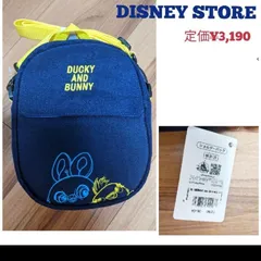 DISNEY STORE 定価¥3,520 大きめ小物入れ ポーチ ネイビー