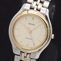 稼働 SEIKO EXCELINE 4N21-0430 レディース腕時計qz - メルカリ