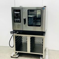 ホシザキ スチームコンベクションオーブン MIC-6SA3-1 架台付き 三相200V 業務用オーブン 中古 スチコン