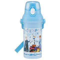 [특가 세일] 플라스틱제 항균 아이 친화 아이용 480ml 경량 24 아나와 눈의 여왕 일본제 디즈니 수통 PSB5SANAG-A 스케이터(Skater)