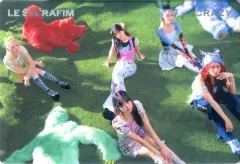 【中古】食玩 ステッカー・シール LE SSERAFIM(カラフル) スーパーレアシール 「LE SSERAFIM ’CRAZY’ ツインウエハース」