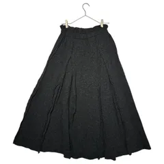 COMME des GARCONS(コムデギャルソン) 02AW Vintage Pants style design wool nylon open cut long flared skirt パンツ風 デザイン ウール ナイロン ロング フレア スカートのサムネイル