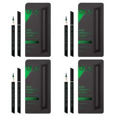 【新品未開封】【国内正規品】【4個】UZU BY FLOWFUSHI ウズバイフローフシ アイオープニングライナー / 【グリーンブラック（GREEN BLACK）】