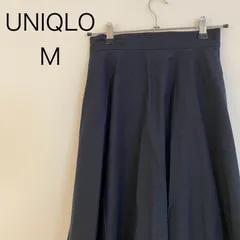 MU0313 【送料無料】　UNIQLO ユニクロ　サーキュラースカート　フレアスカート　ブラック　Mサイズ　レディース　春　夏　秋　冬