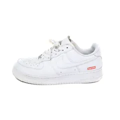 ナイキ NIKE × Supreme シュプリーム Air Force 1 Low White エアフォースワン スニーカー ローカット US8 白 ホワイト CU9225-100のサムネイル