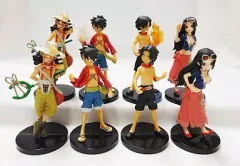 【中古】トレーディングフィギュア 全8種セット 「Half Age Characters ワンピース」