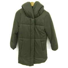 アズールバイマウジー 中綿ジャケット ブランド アウター レディース Lサイズ カーキ系 AZUL by moussy 【中古】