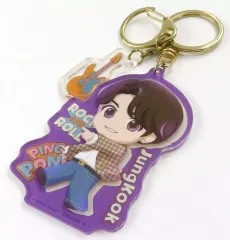 【中古】食玩 キーホルダー 7.Jung Kook 「TinyTANアクリルチャーム」
