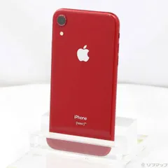 〔中古品〕 iPhoneXR 64GB プロダクトレッド MT062J／A SIMフリー【258】