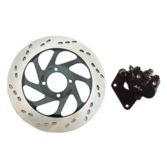 汎用中華ドラムブレーキリアブレーキディスク化キット YBR125 GN125
