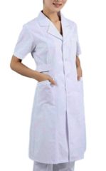 制服 セクシー 衣装 看護師 ハロウィン 仮装 服 白衣 女医 ナース 半袖 ボタン [ネユーズ] タイプ