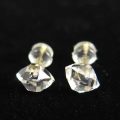 正規品安いカーボンインハーキマー　ハーキマーダイヤモンド水晶　モルダバイト　天然石　隕石 アクセサリー